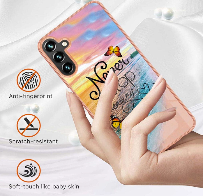 Silikonski ovitek "Never stop dreaming" za Samsung Galaxy A34 5G – Techsuit