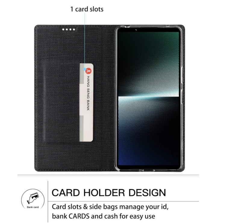 Preklopna torbica "Foluu Folio" za Sony Xperia 1 V 2023