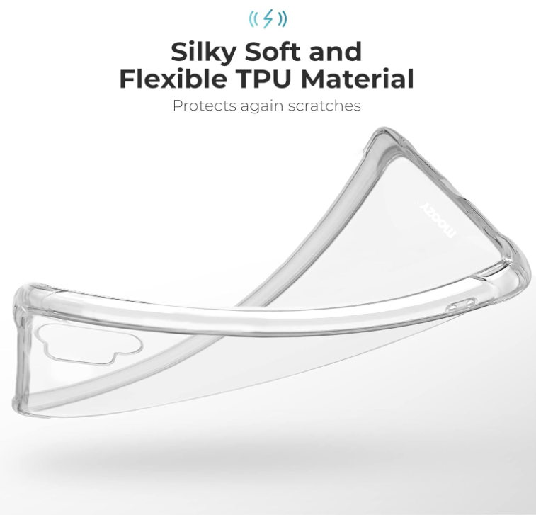 Silikonski ovitek "Moozy Shockproof 3D" za Samsung Note 10 Plus