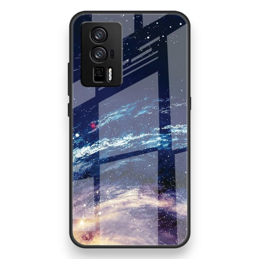 Ovitek "Universe" za Xiaomi Poco F5 PRO 5G – Infostyle – Temno modra / PC