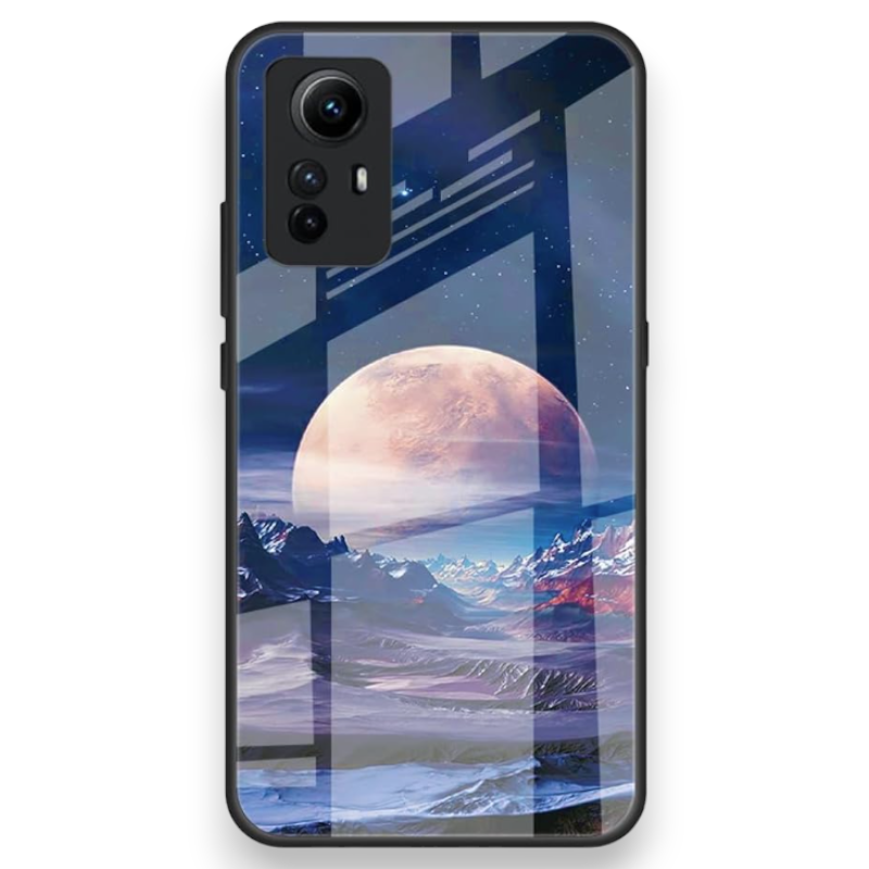 Ovitek "Moon" za Xiaomi Redmi Note 12S 4G – Infostyle – Temno modra / PC