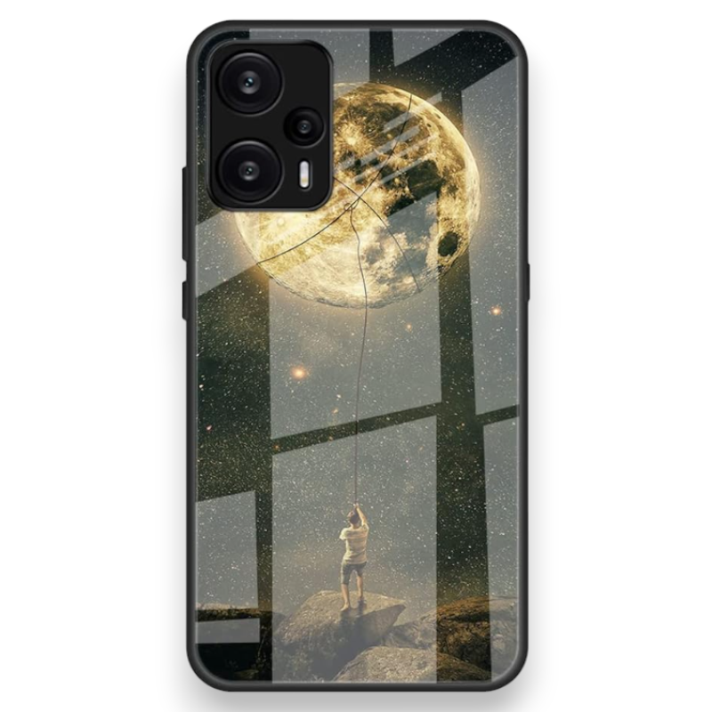 Ovitek "Full Moon" za Xiaomi Poco F5 5G – Infostyle – Zlata / PC