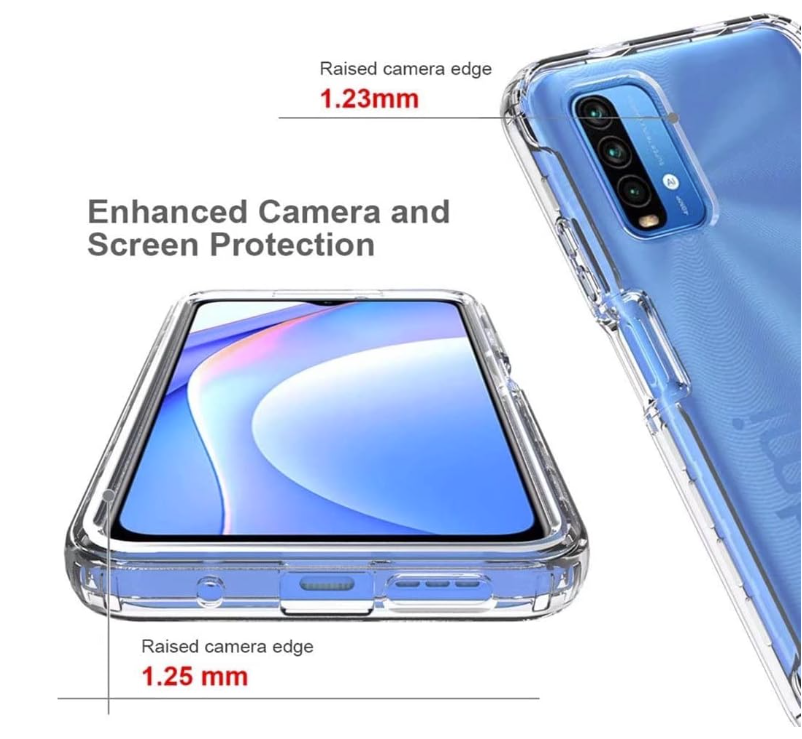 Silikonski ovitek "Gradient Shockproof " za Google Pixel 7a – Infostyle – Prozorna / PC + TPU silikon
