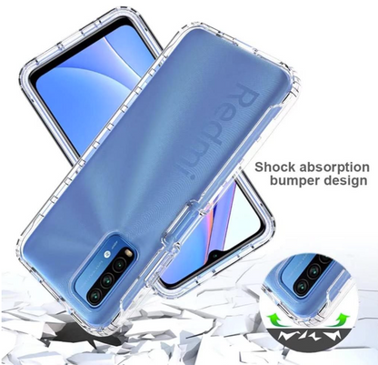 Silikonski ovitek "Gradient Shockproof " za Google Pixel 7a – Infostyle – Črna / PC + TPU silikon