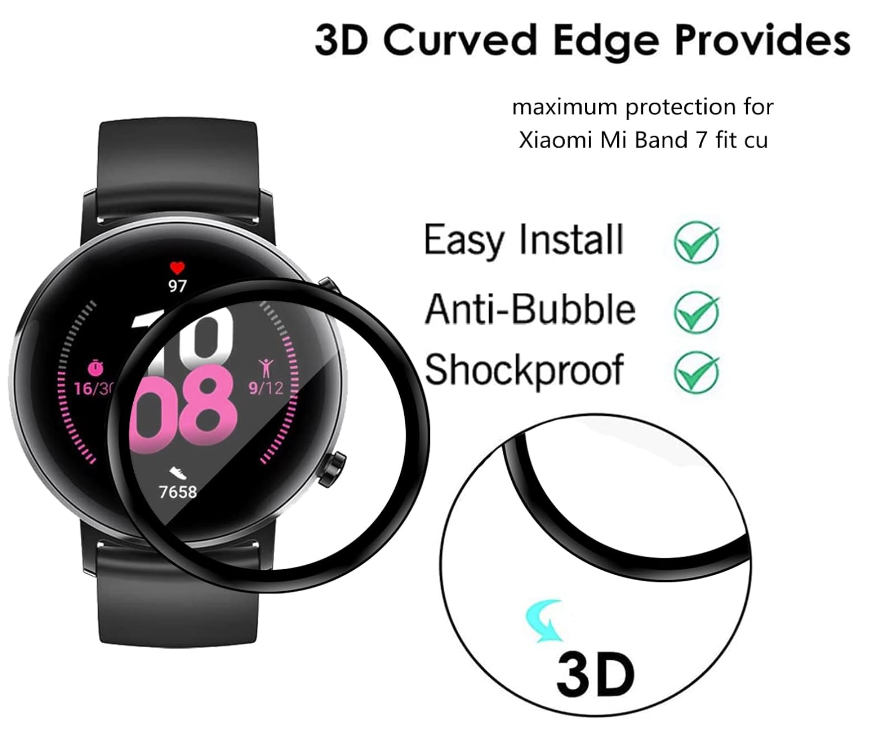Zaščita za zaslon "3D" za pametno uro Honor Magic Watch 2 42mm – Infostyle