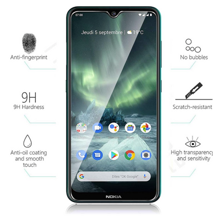 Komplet silikonski ovitek "Matte" + zaščitno steklo za Doogee X90 6.1" – Infostyle