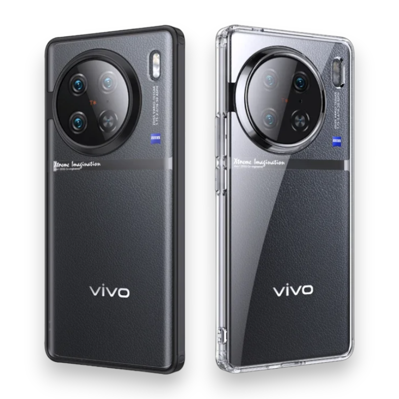 Silikonski ovitek "Minimalist" za Vivo X90 Pro – Infostyle – Prozorna / TPU silikon