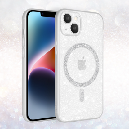 Ovitek "Glitter MagSafe" za iPhone 14 – Infostyle