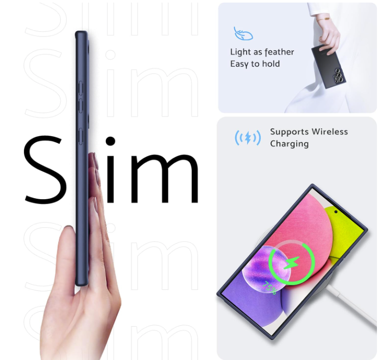 Ovitek "Translucent Matte" za Samsung Galaxy S24 Ultra – Infostyle