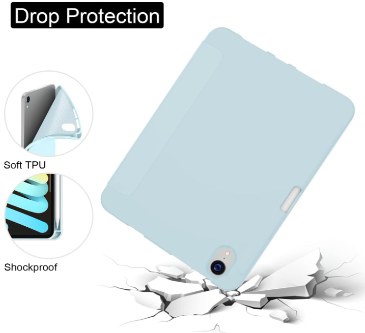 Preklopna torbica "Fit" z držalom za pisalo za tablični računalnik Apple iPad Mini 6 2021 8.3" – Soke