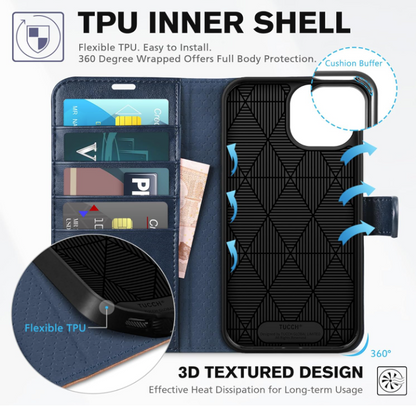 Preklopna torbica "Tucch Double" za iPhone 15
