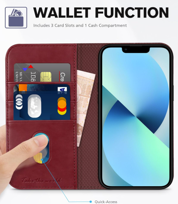 Preklopna torbica "Tucch Classic" za iPhone 13
