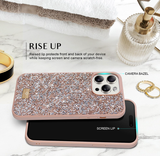 Ovitek "BEZ Bling & Co." za iPhone 15 Pro