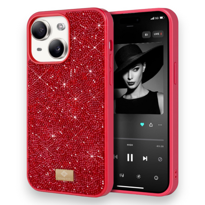 Ovitek "BEZ Bling & Co." za iPhone 13 – Svetlo modra / TPU silikon