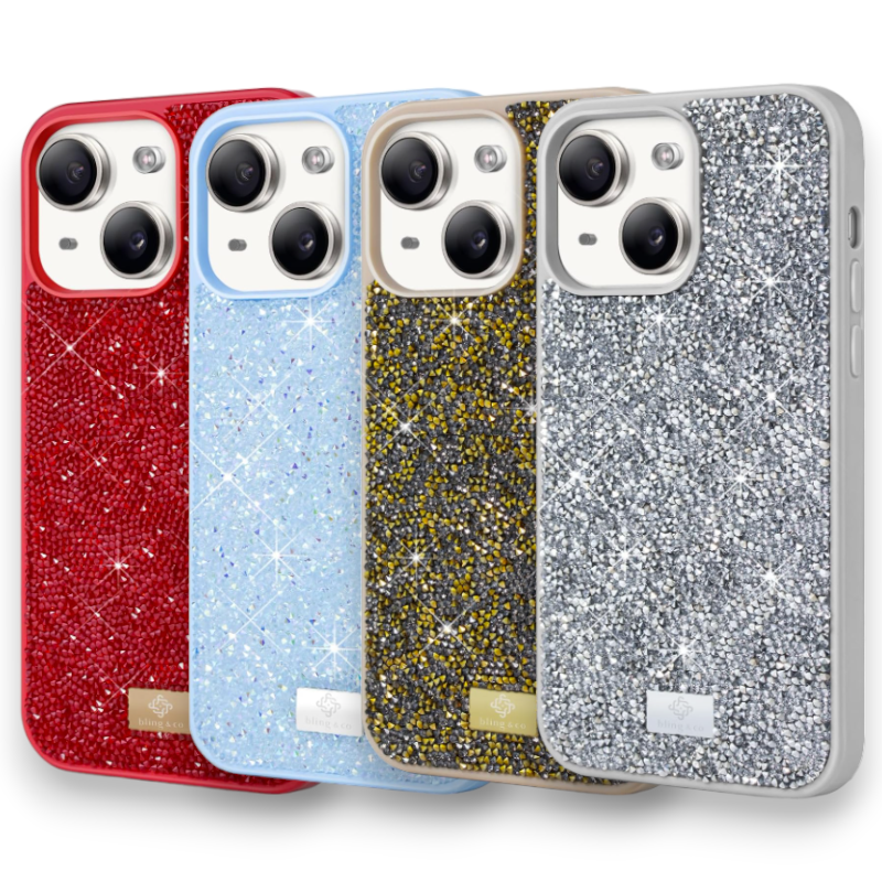 Ovitek "BEZ Bling & Co." za iPhone 13 – Zlata / TPU silikon