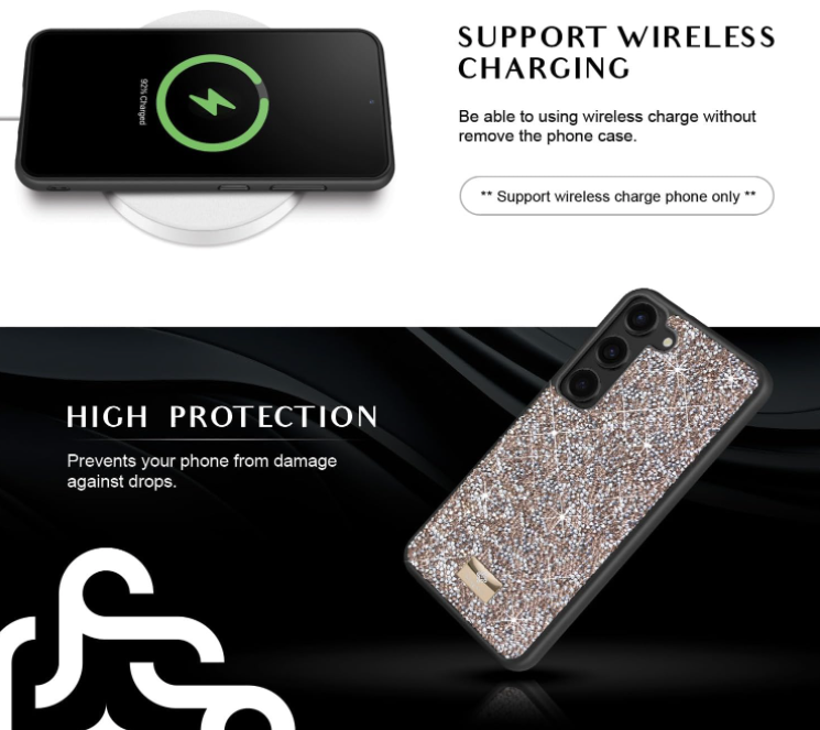 Ovitek "BEZ Bling & Co." za Samsung Galaxy S23