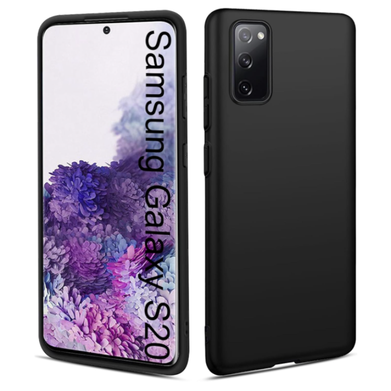 Silikonski ovitek "Eiselen Ultra Thin Soft" za Samsung Galaxy S20 – Infostyle – Črna / TPU silikon