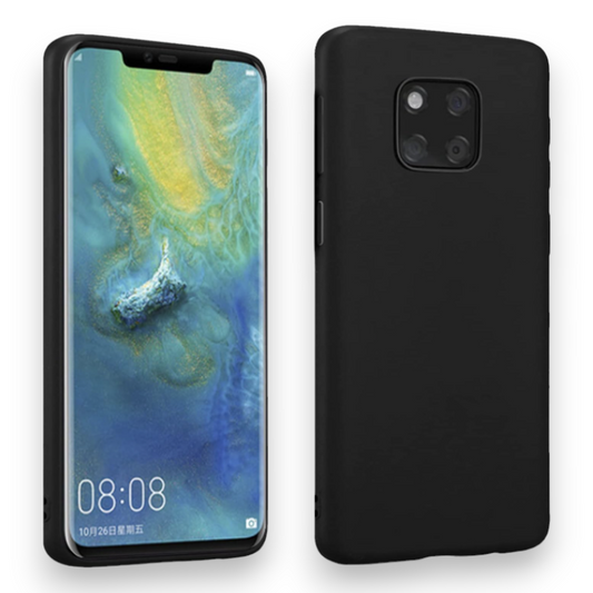Silikonski ovitek "Eiselen Ultra Thin Soft" za Huawei Mate 20 Pro – Infostyle – Črna / TPU silikon