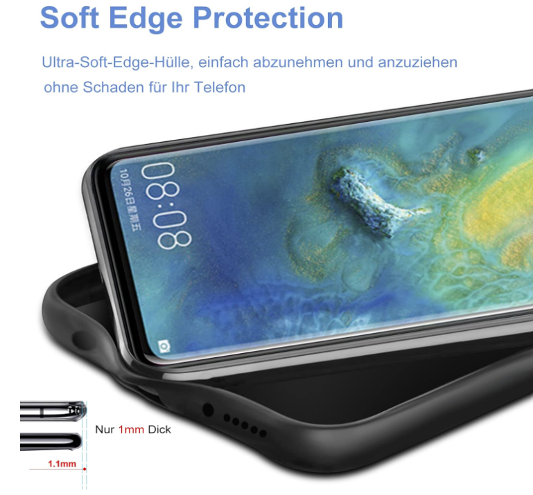 Silikonski ovitek "Eiselen Ultra Thin Soft" za Huawei Mate 20 Pro – Infostyle