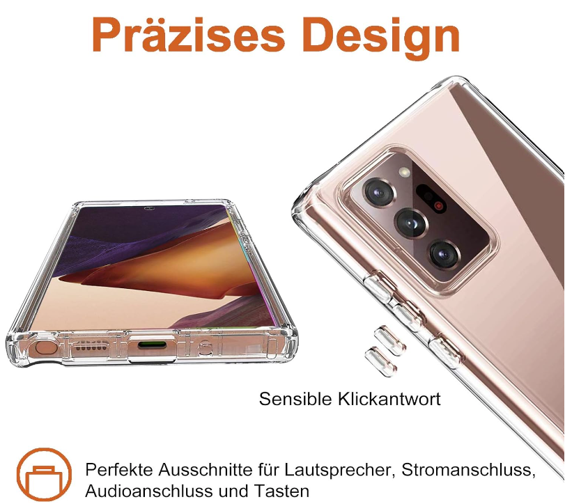 Silikonski ovitek "Eiselen Slim Soft" za Samsung Note 20 Ultra – Infostyle