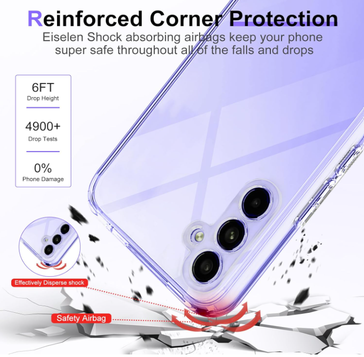 Silikonski ovitek "Eiselen Slim Soft" za Samsung Galaxy S23 Fe – Infostyle