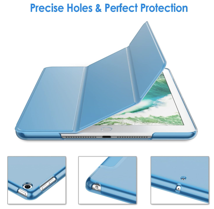 Preklopna torbica "Translucent" za tablični računalnik Apple iPad 6/5 9.7" (2018/2017) – JETech