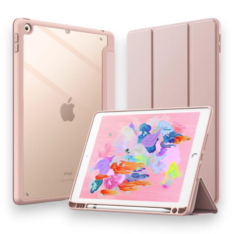 Preklopna torbica za tablični računalnik Apple iPad 6/5 9.7" (2018/2017) z držalom za pisalo – JETech