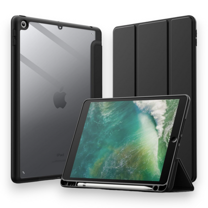 Preklopna torbica za tablični računalnik Apple iPad 6/5 9.7" (2018/2017) z držalom za pisalo – JETech