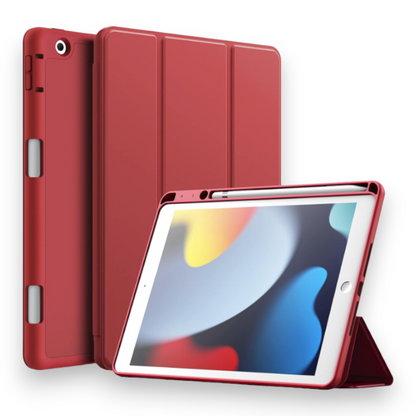 Preklopna torbica za tablični računalnik Apple iPad 9/8/7 (2021/2020/2019) 10.2" z držalom za pisalo – JETech