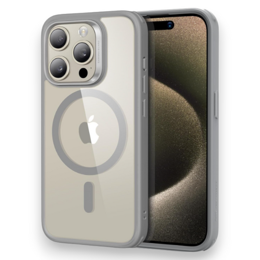 Ovitek "Magsafe Classic" za iPhone 15 Pro Max – ESR – Siva / PC + TPU silikon