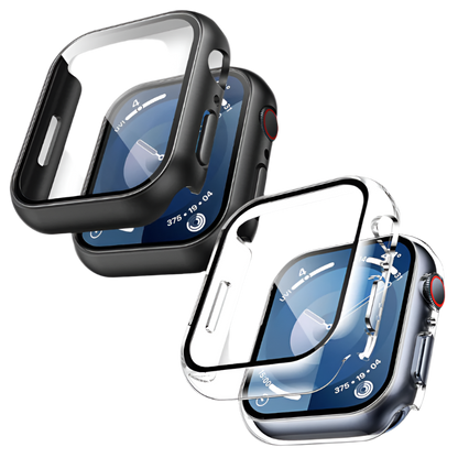 Ovitek "Tauri 360°" za Apple watch 9/8/7 45mm – Prozorna