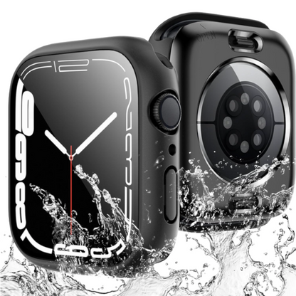 Ovitek "Tauri Waterproof" za Apple watch 9/8/7 45mm – Črna