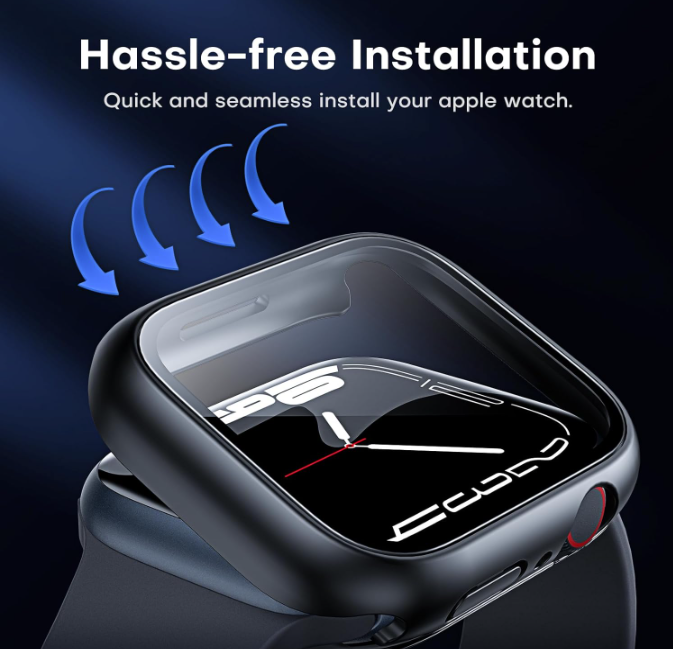 Ovitek "Tauri Waterproof" za Apple watch 9/8/7 45mm