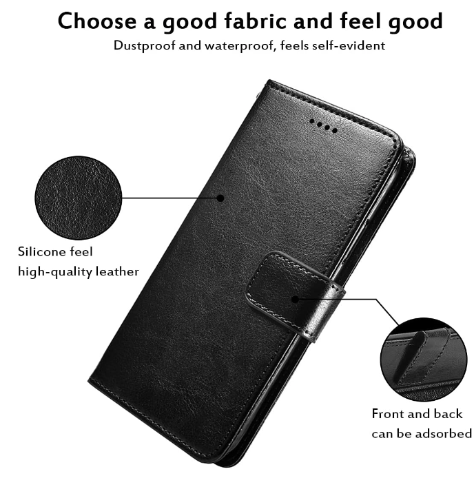 Komplet preklopna torbica "Retro Classic" + zaščitno steklo za Wiko Y52 (5.0") – Infostyle