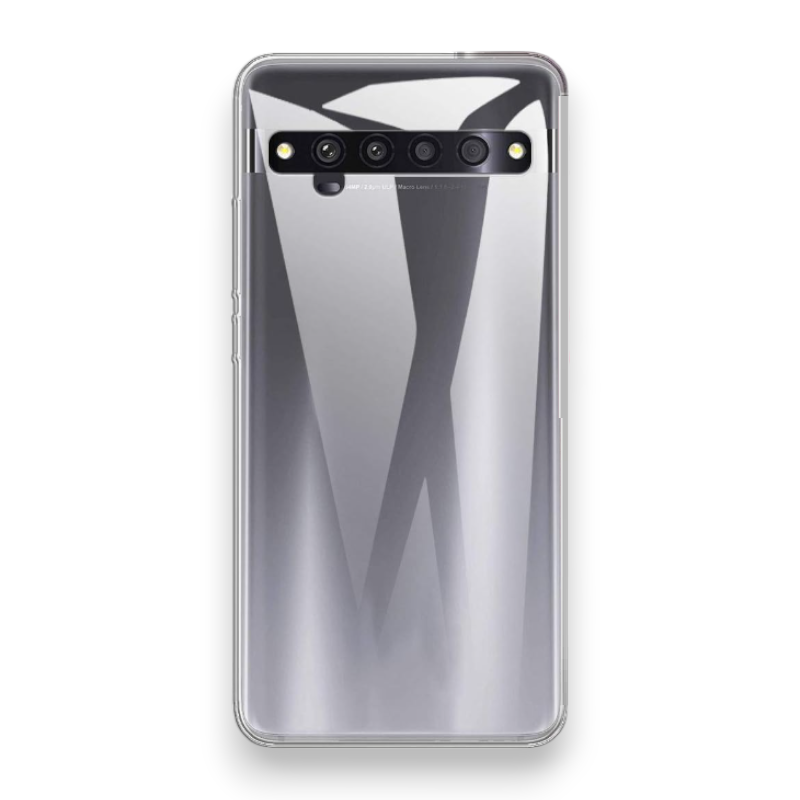 Silikonski ovitek "Classic" za TCL 10 Pro – Infostyle – Prozorna