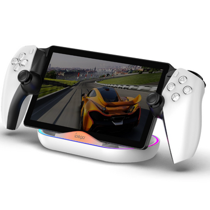 Polnilna postaja iPega P5P02 z RGB osvetlitvijo za Playstation Portal