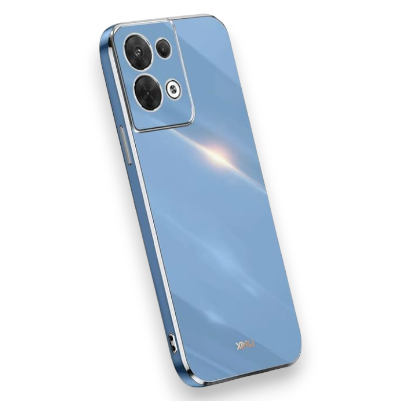 Silikonski ovitek "Gold Edging" za Oppo Reno 8 Pro 5G – Infostyle – Svetlo zelena / TPU silikon