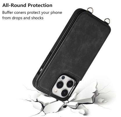 Ovitek "Wallet" z vrvico za iPhone 14 Pro Max – Infostyle