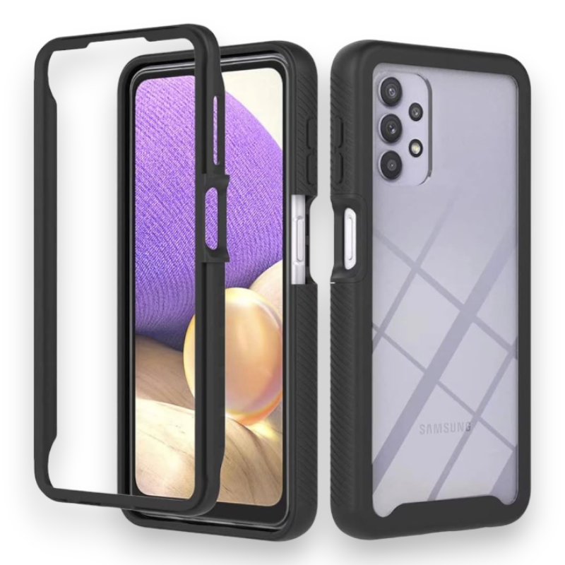 Ovitek "Dual Layer" za Samsung Galaxy A53 5G – Infostyle – Črna / PC + TPU silikon