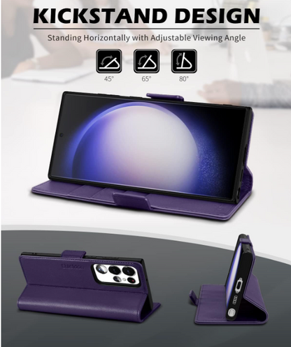 Preklopna torbica "SHIELDON " za Samsung Galaxy S23 Ultra 6.8"