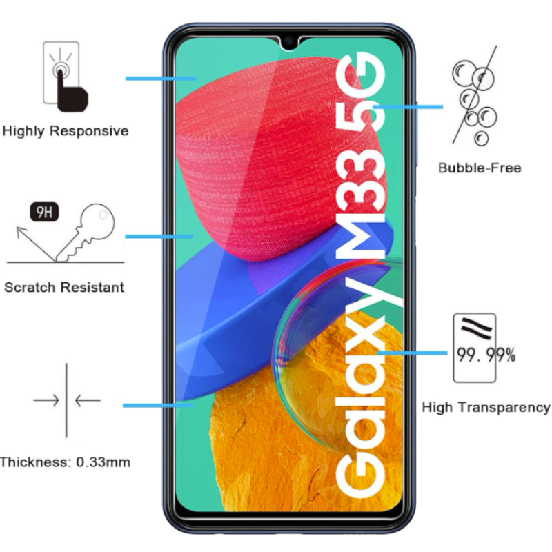 Zaščitno steklo "ifymei" za Samsung Galaxy M33 5G – Infostyle