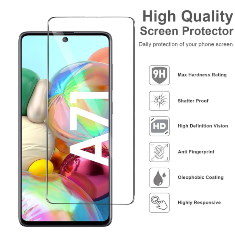 Zaščitno steklo "ifymei" za Samsung Galaxy A71 – Infostyle