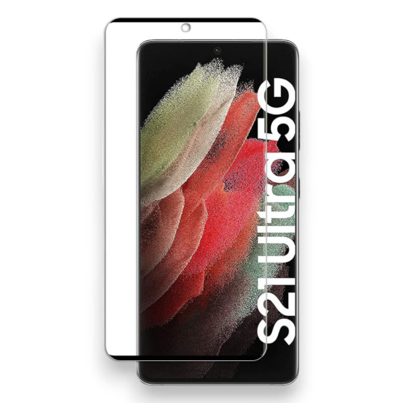 Zaščitno steklo "ifymei black" za Samsung Galaxy S21 Ultra – Infostyle
