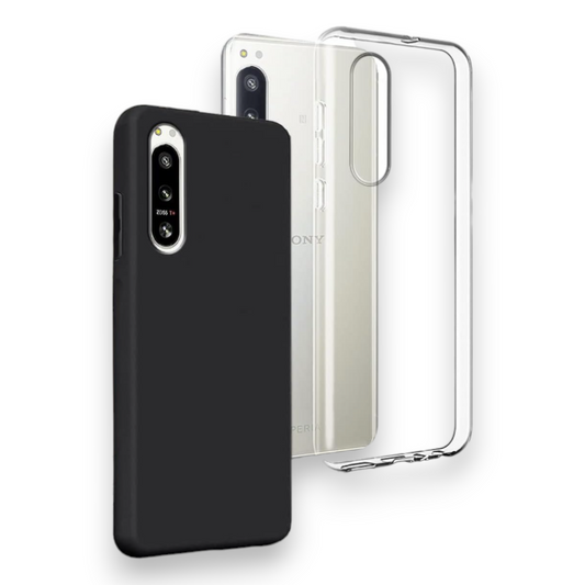 Silikonski ovitek "LYZXMY Protective" za Sony Xperia 5 IV (6.1") – Infostyle – Črna / TPU silikon