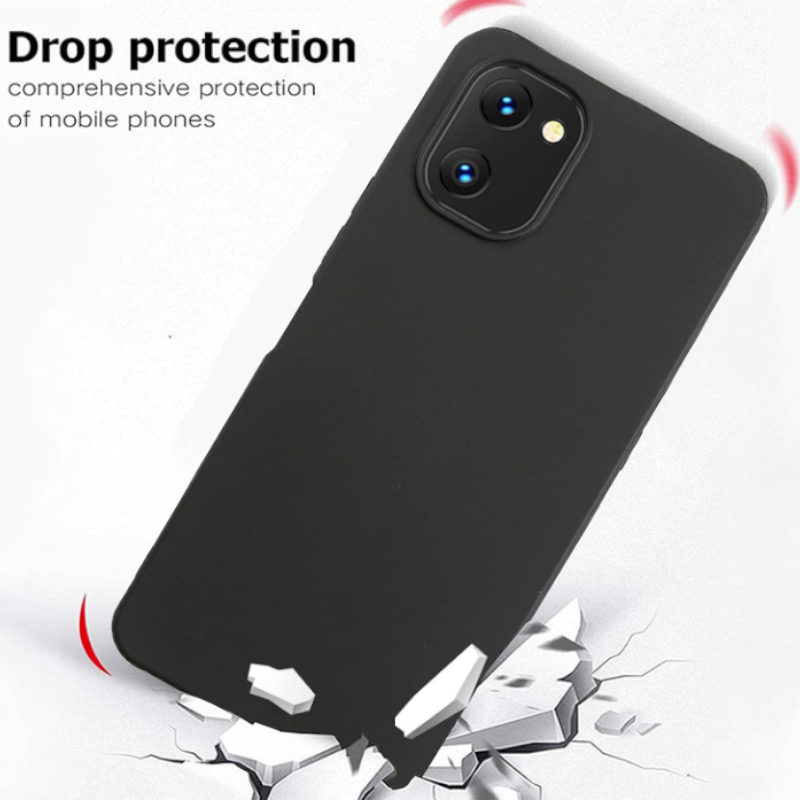 Silikonski ovitek "LYZXMY Protective" za Umidigi Power 7S / Power 7 (6.7") – Infostyle – Prozorna / TPU silikon