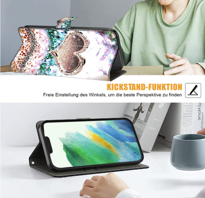 Preklopna torbica s paščkom "Diaomnd Heart" za Xiaomi Redmi 12C – Infostyle