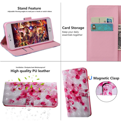 Preklopna torbica "Pink Flower" za Xiaomi Mi 12T / Mi 12T Pro 5G – Infostyle