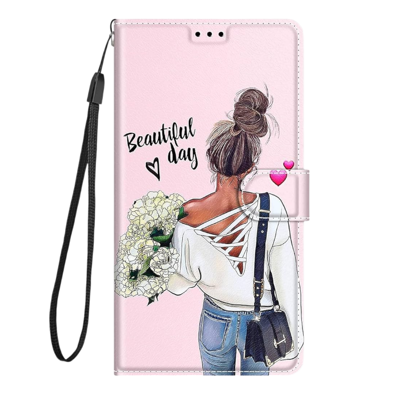 Preklopna torbica "Pretty Girl" za Samsung Galaxy A13 4G – Infostyle