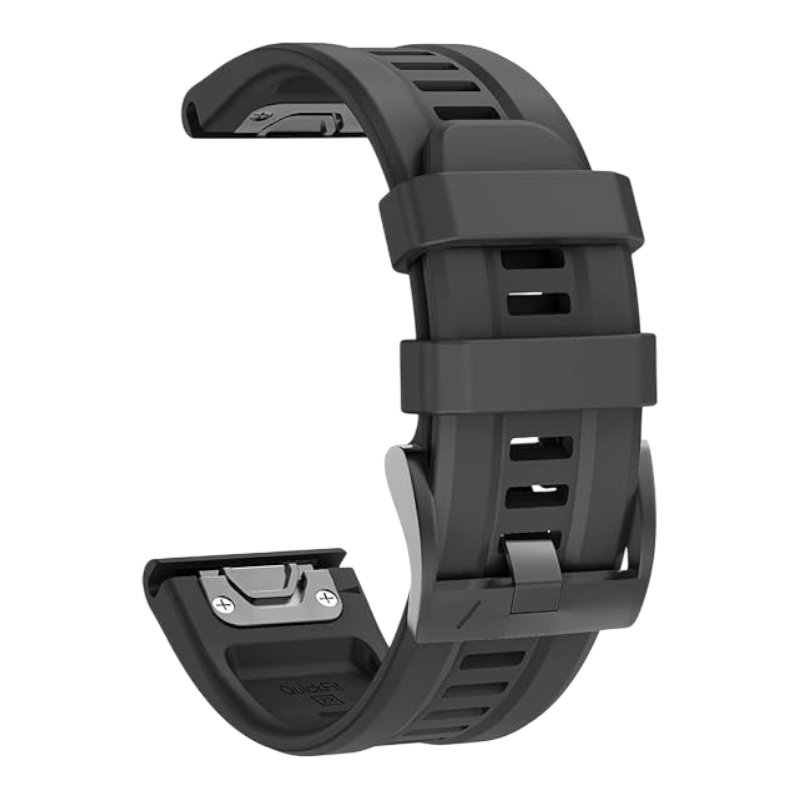 Silikonski pašček ''ANBEST'' za Garmin Fenix 7/Fenix 6/Fenix 5, 22 mm – Infostyle – Siva