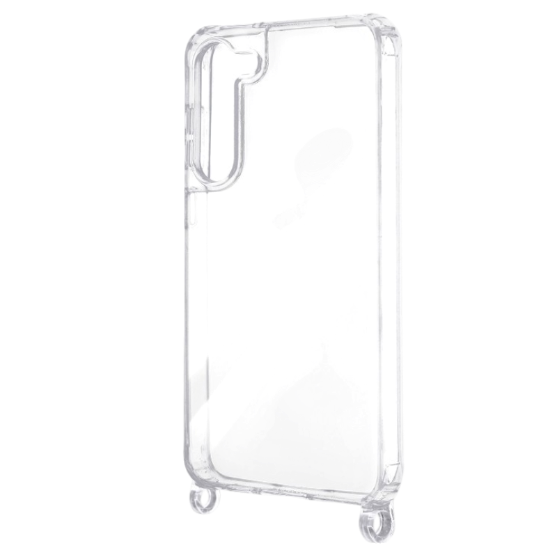 Ovitek za telefon z vrvico + 2x zaščitno steklo "Infostyle" Samsung Galaxy A34 5G – Prozorna